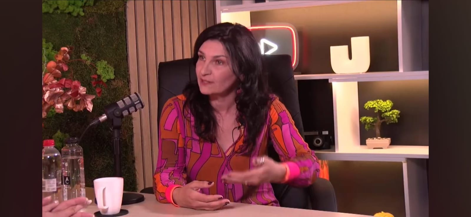 Anca Ciliac vorbind despre formare într-un podcast