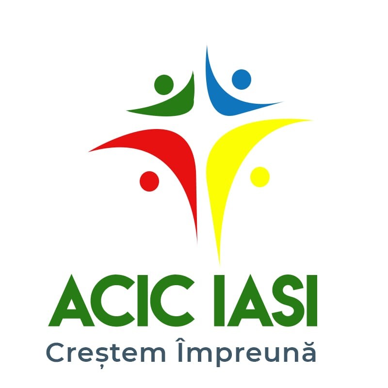 Logo ACIC Iași — Asociația Cetățenilor Implicați în Comunitate, „Creștem împreună”